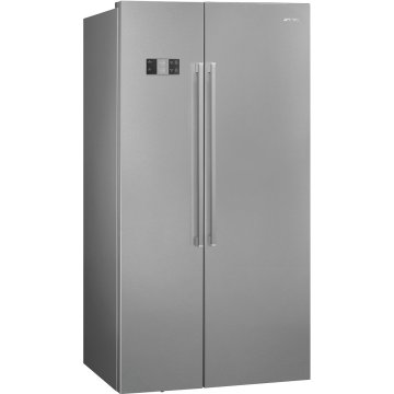 Smeg SBS63XDE frigorifero side-by-side Libera installazione 580 L E Acciaio inox