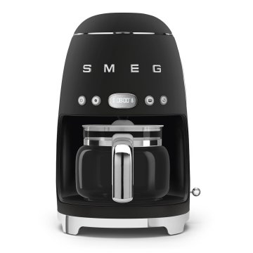 Smeg 50's Style Macchina da Caffè filtro DCF02BLMEU Nero