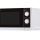 Sharp Home Appliances R-200WW Superficie piana Solo microonde 20 L 800 W Nero, Bianco 3