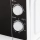Sharp Home Appliances R-200WW Nero, Bianco Solo microonde Superficie piana 20 L 800 W 6