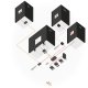 Lindy 38174 moltiplicatore AV Trasmettitore e ricevitore AV Nero 6