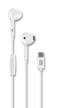 Cellularline Capsule Auricolare USB-C stereo in-ear con microfono