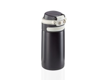Leifheit 03243 tazza da viaggio 350 ml Nero Acciaio inox