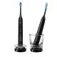 Philips DiamondClean 9000 Sonicare Spazzolini Elettrici Sonici con App, confezione da 2 Spazzolini Neri HX9914/54 3