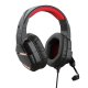 Trust GXT 448 Nixxo Auricolare Cablato A Padiglione Gaming USB tipo A Nero, Rosso 2