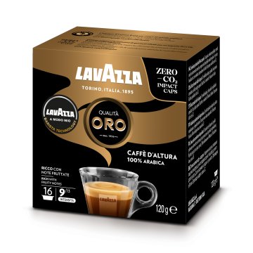 Lavazza A Modo Mio Qualità Oro Caffè d'Altura, 16 Capsule