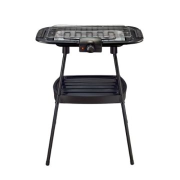 Necchi NJA802T-1S barbecue per l'aperto e bistecchiera Grill Skottel braai Elettrico Nero 2000 W