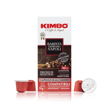 Kimbo 014175 capsula e cialda da caffè Capsule caffè Medium-dark roast 30 pz