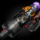 Dyson V15 Detect Fluffy Aspirapolvere a bastone 2 in 1 Batteria Secco Senza sacchetto Blu, Nichel 6