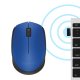 Logitech M171 Blue-K mouse Ambidestro RF Wireless Ottico 1000 DPI 15