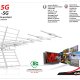 G.B.S. Elettronica DTT-1113 -5G antenna televisiva Esterno 13 dB 3