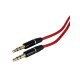 nuovaVideosuono 2/15 cavo audio 1,4 m 3.5mm Nero, Rosso 2