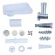 Melchioni 118420214 tritacarne 250 W Grigio, Acciaio inox, Bianco 5