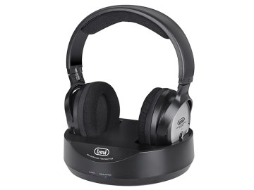 Trevi FRS 1400 R Cuffie Wireless A Padiglione MUSICA Base di ricarica Nero