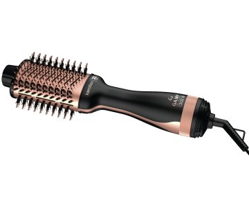 GA.MA Spazzola Asciugacapelli Stylish Keration 3D: 1100 W, preserva la cherativa naturale dei capelli, anti effetto crespo, design ovale per asciugare, stirare, modellare e voluminizzare i capelli, as