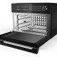 Melchioni 118340032 friggitrice Singolo 30 L Indipendente 1800 W Friggitrice ad aria calda Nero 5