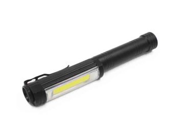 CFG Calamito LED Nero Torcia elettrica con clip