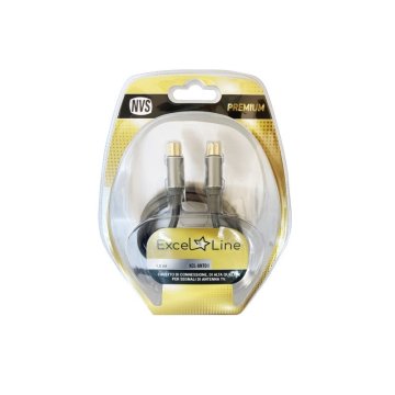 nuovaVideosuono XCLANT03 cavo coassiale 3 m IEC Nero