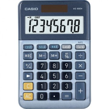 Casio MS-88EM calcolatrice Desktop Calcolatrice con display Blu