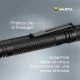 Varta Aluminium F10 Pro LED Flashlight (incl. 2x Longlife Power AAA Batterie per l'uso quotidiano, 150 lumen, resistente agli urti, 3 anni di garanzia) nero per la casa, il campeggio, l'outdoor 4