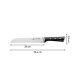 Lagostina 014458510220 coltello da cucina Acciaio inox 1 pz Coltello da pane 9