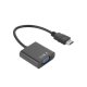 nuovaVideosuono COV H-V cavo e adattatore video HDMI tipo A (Standard) VGA (D-Sub) + 3.5mm Nero 2