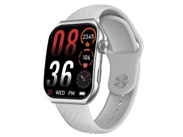 Trevi SMARTWATCH CON FUNZIONE CHIAMATA DISPLAY AMOLED CURVO ALWAYS ON T-FIT 400 C ARGENTO