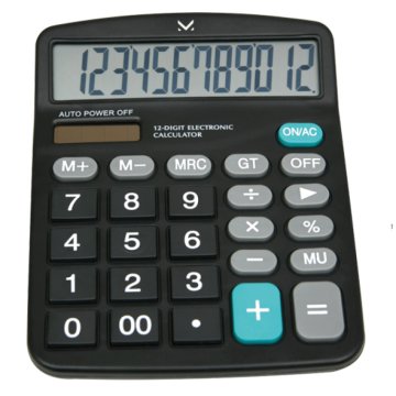 New Majestic K30 calcolatrice Desktop Calcolatrice con display Nero