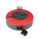 Poly Pool PP2730 prolunghe e multiple 4 m 4 presa(e) AC Interno/esterno Nero, Rosso 2