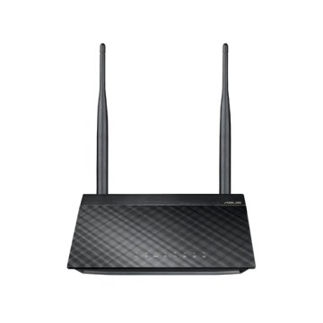 ASUS RT-N12E router wireless Fast Ethernet Nero, Metallico