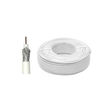 nuovaVideosuono SF19/20 cavo coassiale 100 m Bianco