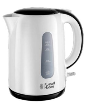 Russell Hobbs 25070-70 bollitore elettrico 1,7 L 2200 W Nero, Bianco