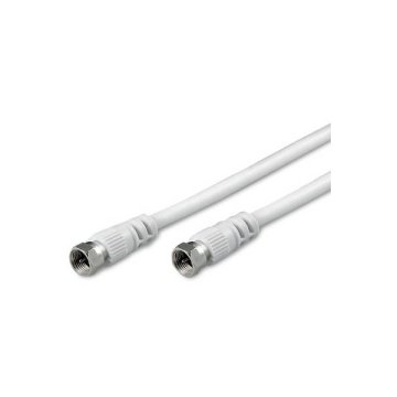 nuovaVideosuono 19/03 cavo coassiale 10 m Tipo F Bianco