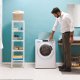 Candy Smart Pro CSOW 4855TW4/1-S lavasciuga Libera installazione Caricamento frontale Bianco E 10