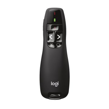 Logitech R400 puntatore wireless RF Nero