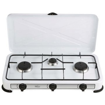 Melchioni Minerva 3 Bianco Superficie piana Gas 3 Fornello(i)