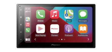 Pioneer SPH-DA160DAB Ricevitore multimediale per auto Nero Bluetooth