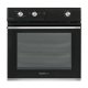 Glem Gas GFRF21BK forno 69 L 1350 W Nero, Acciaio inox 2