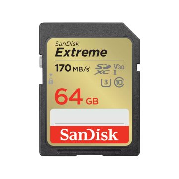 SanDisk Extreme 64 GB SDXC UHS-I Classe 10