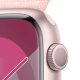 Apple Watch Series 9 GPS Cassa 45mm in Alluminio Rosa con Cinturino Sport Loop Rosa Confetto 4