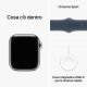 Apple Watch Series 9 GPS + Cellular Cassa 41mm in Acciaio inossidabile con Cinturino Sport Blu Tempesta - M/L 11