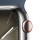 Apple Watch Series 9 GPS + Cellular Cassa 41mm in Acciaio inossidabile con Cinturino Sport Blu Tempesta - M/L 4