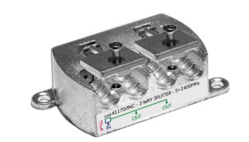 G.B.S. Elettronica PI2 Splitter per cavo Acciaio inossidabile