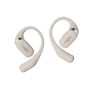 SHOKZ OpenFit Cuffie Wireless A clip Chiamate/Musica/Sport/Tutti i giorni Bluetooth Bianco