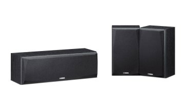 Yamaha NS-P51 set di altoparlanti Home theatre Nero 2.1 canali 2-vie 50 W