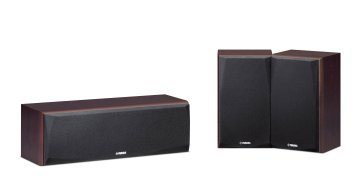 Yamaha NS-P51 set di altoparlanti 110 W Home theatre Noce 2.1 canali 2-vie 180 W