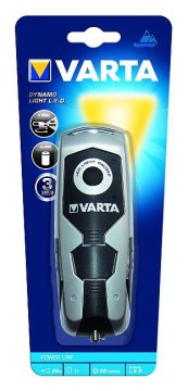 Varta Dynamo Light LED Nero, Grigio Torcia a mano