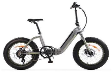 Smartway M3-RBLT2-G bicicletta elettrica Grigio Alluminio 50,8 cm (20") 29 kg Ioni di Litio