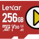 Lexar PLAY microSDXC UHS-I Card 256 GB Classe 10 2