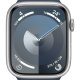 Apple Watch Series 9 GPS Cassa 45mm in Alluminio Argento con Cinturino Sport Blu Tempesta - S/M 3